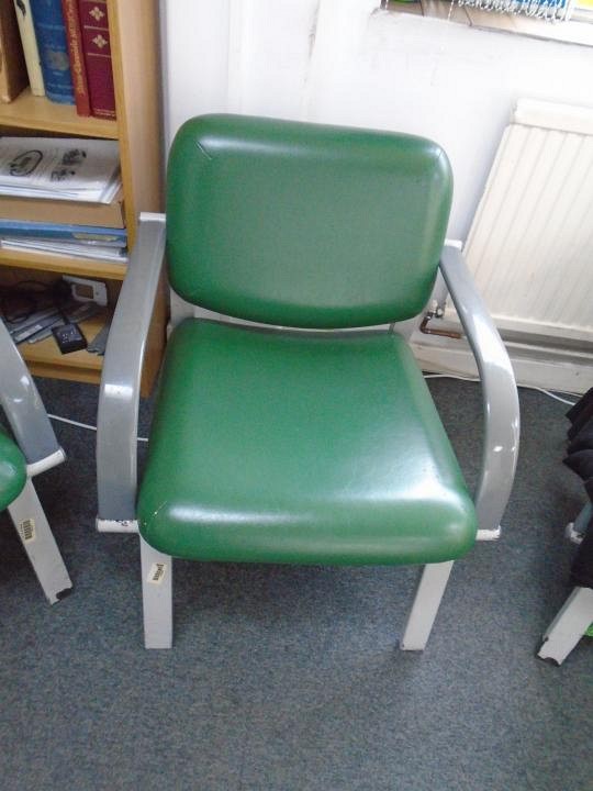 Green 70s chair